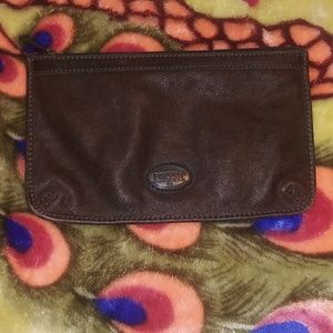 Fossil Brown leather purse